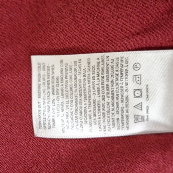 Jessica Simpson Rosewood Bailey Long Sleeve Boho Romantic Lace Up Blouse Size 1X - Picture 12 of 14